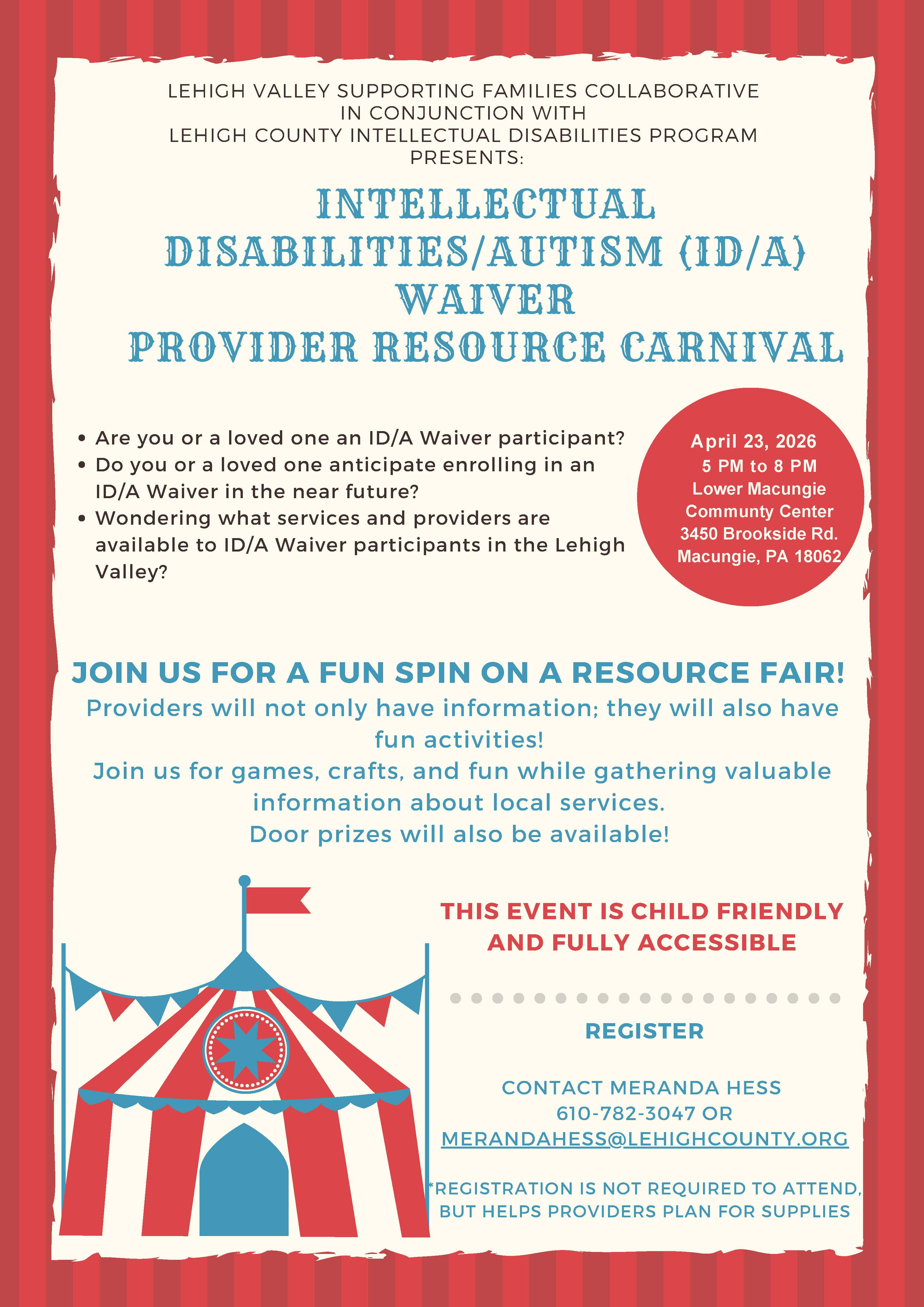 Resource Carnival Flyer 2026